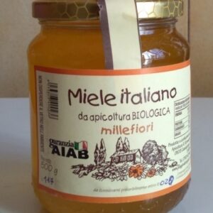 Miele biologico di millefiori