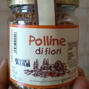 Polline di fiori biologico