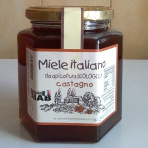 Miele biologico di castagno
