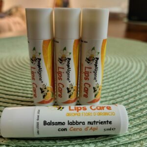 PropAlgene Lips Care Fiori d'Arancio - Balsamo Labbra con Cera d'Api purissima e Vit. E